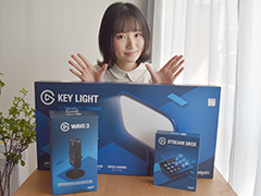 【PR】「Elgato Gaming」のLEDライトやキーパッドでひとつ上をいく配信を，ゲーマータレントの立花はるさんが実現してみた