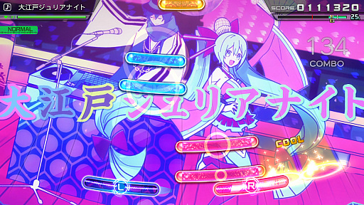 画像ギャラリー No.005のサムネイル画像 / 「初音ミク Project DIVA MEGA39’s」にDECO*27氏＆Mes氏の「ヒバナ」とMitchie M氏の「大江戸ジュリアナイト」が収録