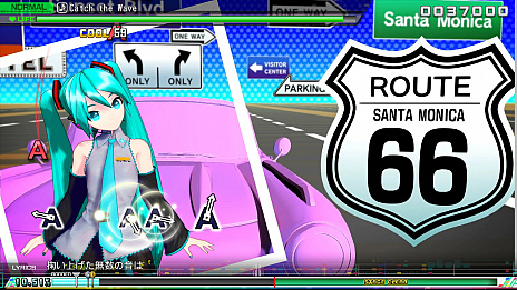 画像ギャラリー No.008のサムネイル画像 / 「初音ミク Project DIVA MEGA39’s」に，まふまふ氏の「ジグソーパズル」とみきとP氏の「ロキ」が収録。主題歌「Catch the Wave」のPVも公開