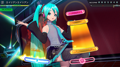 画像ギャラリー No.002のサムネイル画像 / 「初音ミク Project DIVA MEGA39's」，店頭体験会を2020年1月11日より全国6都市7店舗で開催。新ゲームモード「ミックスモード」も体験可能