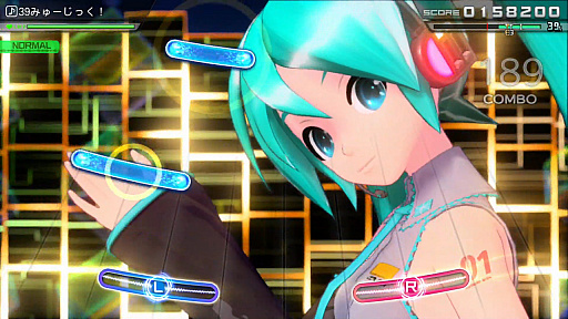 画像ギャラリー No.003のサムネイル画像 / Switch用ソフト「初音ミク Project DIVA MEGA39’s」が本日発売。Joy-Conを使った操作方法でも楽しめる体験版も配信
