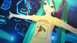 画像ギャラリー No.008のサムネイル画像 / 「初音ミク Project DIVA MEGA39’s」のTシャツデザインパック2種類が無料で配信開始