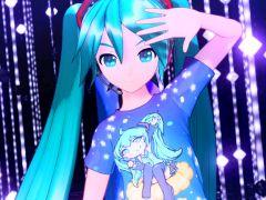「初音ミク Project DIVA MEGA39’s」のTシャツデザインパック2種類が無料で配信開始