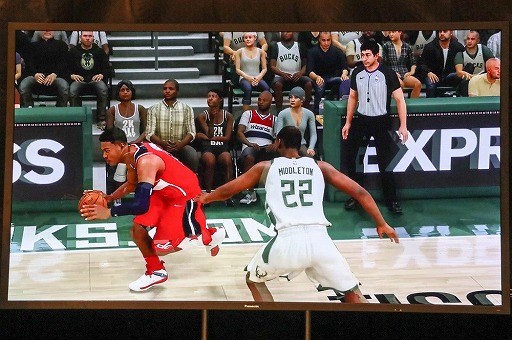 画像ギャラリー No.006のサムネイル画像 / 「NBA 2K20」の日本オフィシャルアンバサダー発表会をレポート。八村 塁選手が「僕そのもの」と称賛した3Dモデルの映像もお披露目に