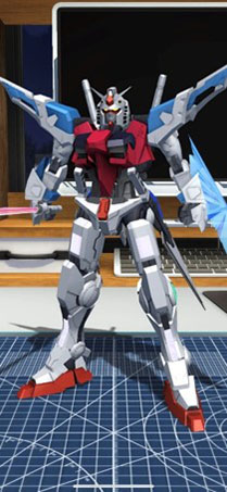 画像ギャラリー No.003のサムネイル画像 / ガンプラをモチーフにしたゲーム「ガンダムブレイカー」がスマホアプリ化。今夏の配信に向けて事前登録の受付も開始に