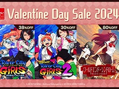 「熱血硬派くにおくん外伝 River City Girls」が38％オフ，「ワールドエンド・シンドローム」が80％オフ。アークシステムワークスのセールが開始
