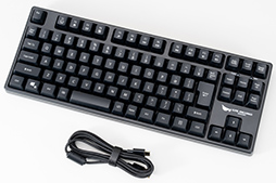 画像ギャラリー No.006のサムネイル画像 / 【PR】GALAKURO GAMING初のキーボード「GG-K/92-01WIRED-RED」は，ゲーマーが安心して使える赤軸10キーレスの新たな選択肢だ