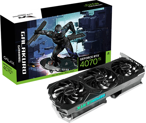 画像ギャラリー No.006のサムネイル画像 / 13万円前後のRTX 4070 Tiカードが玄人志向とGALAKUROから発売に