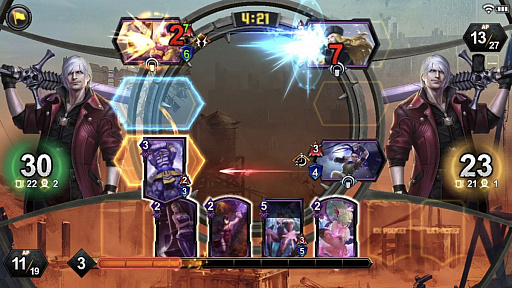 画像ギャラリー No.019のサムネイル画像 / ガンホー×カプコンの対戦型デジタルカードゲーム「TEPPEN」プレイレポート。初心者向けの低予算デッキも紹介