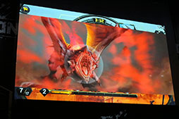 画像ギャラリー No.007のサムネイル画像 / 本日国内サービスが開始された「TEPPEN」のメディア向け発表会の模様をレポート。世界大会のアナウンスやプロゲーマーによる対戦など盛りだくさんの内容に