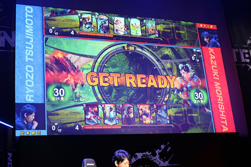 画像ギャラリー No.038のサムネイル画像 / 本日国内サービスが開始された「TEPPEN」のメディア向け発表会の模様をレポート。世界大会のアナウンスやプロゲーマーによる対戦など盛りだくさんの内容に