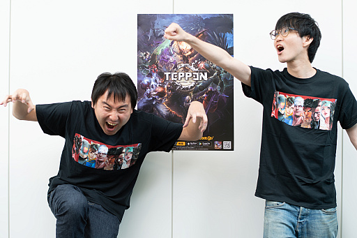 画像ギャラリー No.008のサムネイル画像 / 「TEPPEN」インタビュー。独自のシステムが誕生した経緯や登場キャラクターの選定基準，開発の苦労，そして今後の展開を岡野D＆荻原Dに問う
