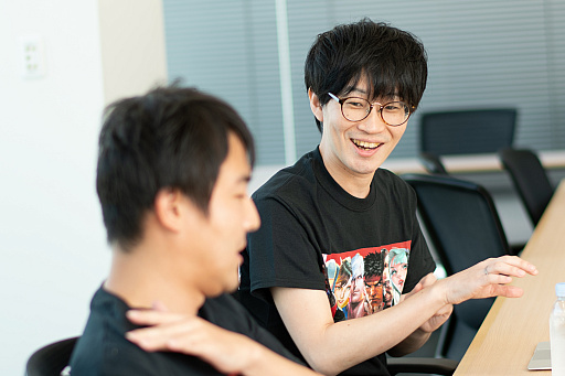 画像ギャラリー No.020のサムネイル画像 / 「TEPPEN」インタビュー。独自のシステムが誕生した経緯や登場キャラクターの選定基準，開発の苦労，そして今後の展開を岡野D＆荻原Dに問う