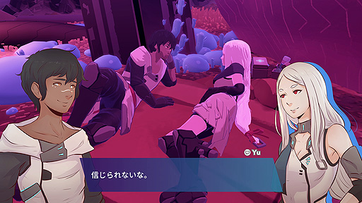 画像ギャラリー No.005のサムネイル画像 / 恋人同士の逃避行を描くアクションRPG「Haven」，Switch版とPS4版は本日リリース。未知の惑星での探索と戦闘，イチャイチャを楽しめる