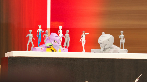 画像ギャラリー No.003のサムネイル画像 / ［TGS 2019］エヴァンゲリオンの新作アプリ「EVABF」発表会。ゲーミングTOYと連動したオンライン対戦アクションに
