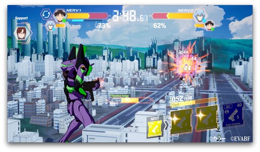 画像ギャラリー No.014のサムネイル画像 / ［TGS 2019］エヴァンゲリオンの新作アプリ「EVABF」発表会。ゲーミングTOYと連動したオンライン対戦アクションに