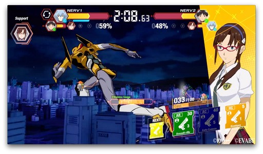 画像ギャラリー No.017のサムネイル画像 / ［TGS 2019］エヴァンゲリオンの新作アプリ「EVABF」発表会。ゲーミングTOYと連動したオンライン対戦アクションに