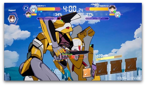 画像ギャラリー No.018のサムネイル画像 / ［TGS 2019］エヴァンゲリオンの新作アプリ「EVABF」発表会。ゲーミングTOYと連動したオンライン対戦アクションに