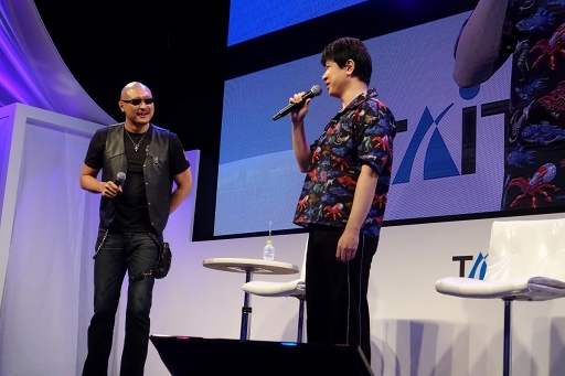 画像ギャラリー No.003のサムネイル画像 / ［TGS 2019］猫型マッチョ，爆誕。杉田智和さんとマフィア梶田さんによるフリートークが火を噴いた「ラクガキステージ Extra」をレポート