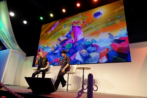 画像ギャラリー No.008のサムネイル画像 / ［TGS 2019］猫型マッチョ，爆誕。杉田智和さんとマフィア梶田さんによるフリートークが火を噴いた「ラクガキステージ Extra」をレポート