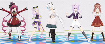 画像ギャラリー No.003のサムネイル画像 / 「ラクキン」とVTuberグループ「ホロライブ」のコラボイベントがスタート