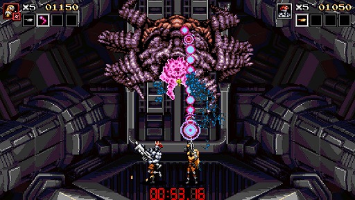 画像ギャラリー No.003のサムネイル画像 / 荒廃した16ビットの世界で暴れまわる「Blazing Chrome」のPC/Switch版が販売開始。PS4版は本日リリース予定