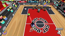 画像ギャラリー No.004のサムネイル画像 / Switch「机でドッジボール」が本日配信開始。王様ドッジや壁ありドッジなど，さまざまなルールで最大4人対戦が可能