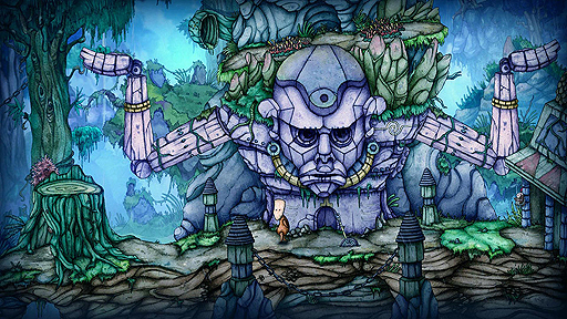 画像ギャラリー No.004のサムネイル画像 / 「炎」がカギとなる2DパズルADV。水彩画タッチのビジュアルも魅力な「Candle」Switch版の配信が本日スタート