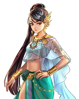 画像ギャラリー No.002のサムネイル画像 / 「大航海時代VI」のアップデートを実施。パートナー「トゥカタ・ワッタナー」と東南アジアのシナリオ1〜2章が公開