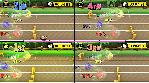 画像ギャラリー No.003のサムネイル画像 / 「たべごろ！スーパーモンキーボール」のゲーム情報が公開。隠しキャラクターの存在や新要素「デカスロンモード」など