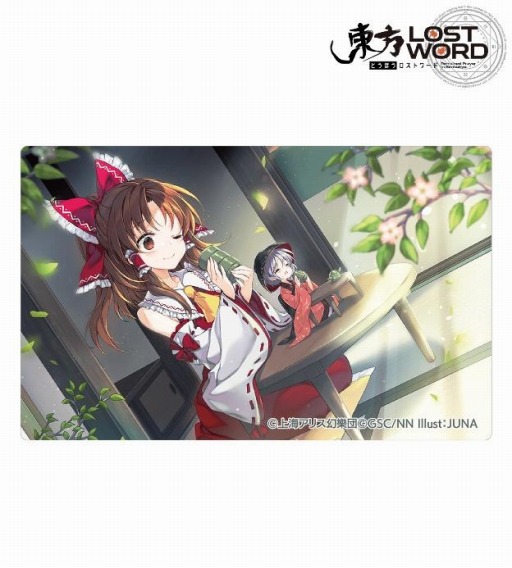 画像ギャラリー No.003のサムネイル画像 / 「東方LostWord」のカードステッカーとトレーディング 絵札ミニアートフレームの受注が開始