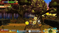 画像ギャラリー No.005のサムネイル画像 / カワイイ動物忍者が縦横無尽にバトル。Nintendo Switch「忍スピリッツS 真田獣勇士伝」プレイレポート