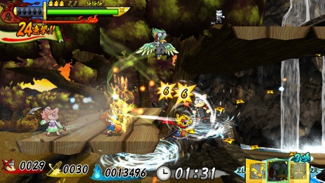 画像ギャラリー No.004のサムネイル画像 / Switch向け忍者アクション「忍スピリッツS 真田獣勇士伝」の配信がスタート。30％オフセールを8月22日まで実施