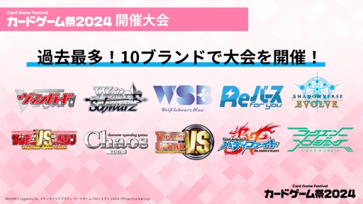 画像ギャラリー No.073のサムネイル画像 / 「ブシロードTCG戦略発表会2023 」開催。新規参戦タイトルや新商品，イベントの情報が続々と公開に
