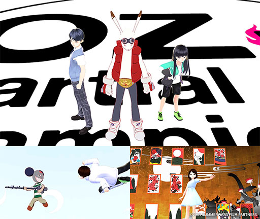 画像ギャラリー No.007のサムネイル画像 / 手軽に3Dキャラクターを作成できる「VRoidモバイル」が配信開始。映画「サマーウォーズ」に登場する「OZ」「花札ステージ」での写真撮影も楽しめる