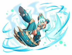 画像ギャラリー No.010のサムネイル画像 / 「ロックマンX DiVE」×「モンハンライズ:サンブレイク」コラボのインタビュー。“ゴア・マガラ風のアイコ”は色気たっぷり!