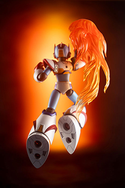 画像ギャラリー No.006のサムネイル画像 / 「ロックマンX2」の主人公“エックス”がセカンドアーマーを纏った姿でフィギュア化。新規大型エフェクトパーツ付属で9月に発売