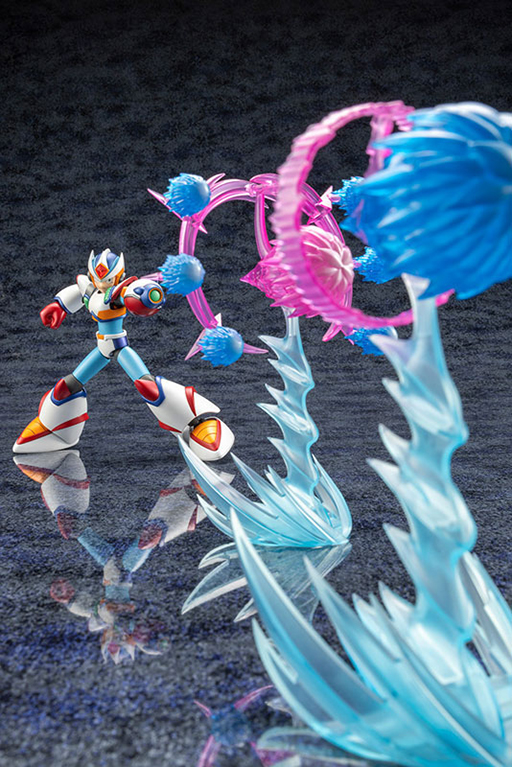画像ギャラリー No.016のサムネイル画像 / 「ロックマンX2」の主人公“エックス”がセカンドアーマーを纏った姿でフィギュア化。新規大型エフェクトパーツ付属で9月に発売