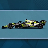 画像ギャラリー No.031のサムネイル画像 / 「F1 2019」で,ドライバーや車両を装飾できる新DLCが配信中