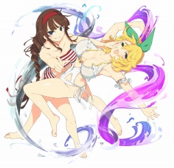 画像ギャラリー No.001のサムネイル画像 / 「神田川 JET GIRLS」に「閃乱カグラ」シリーズの8キャラクターが参戦。追加DLC第1弾「斑鳩＆詠」「両奈＆両備」が2020年1月16日に配信
