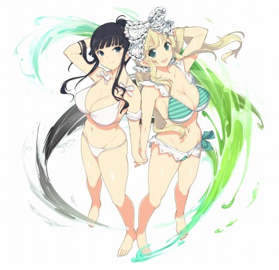 画像ギャラリー No.012のサムネイル画像 / 「神田川 JET GIRLS」に「閃乱カグラ」シリーズの8キャラクターが参戦。追加DLC第1弾「斑鳩＆詠」「両奈＆両備」が2020年1月16日に配信
