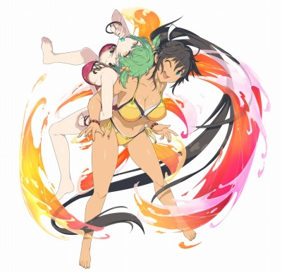 画像ギャラリー No.013のサムネイル画像 / 「神田川 JET GIRLS」に「閃乱カグラ」シリーズの8キャラクターが参戦。追加DLC第1弾「斑鳩＆詠」「両奈＆両備」が2020年1月16日に配信