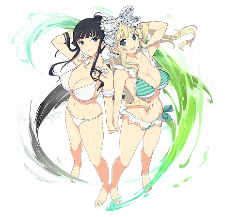 画像ギャラリー No.008のサムネイル画像 / 「神田川 JET GIRLS」,特典DLCキャラクター「雪泉&飛鳥」のプレイ動画&「閃乱カグラ」コラボDLCキャラクター10名のサンプルボイスも公開