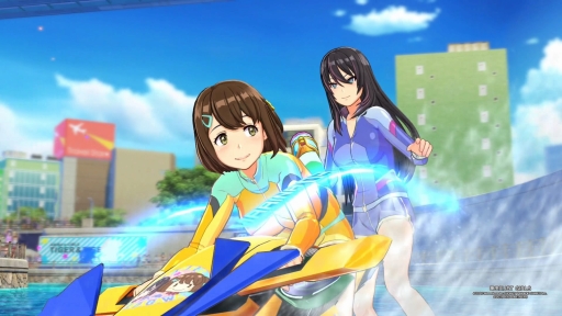 画像ギャラリー No.004のサムネイル画像 / 「神田川 JET GIRLS」を先行プレイ。本格的な水上ジェットレースと，健康的な魅力あふれる美少女たちの物語が楽しめる新作アクションレース