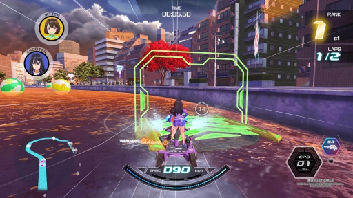 画像ギャラリー No.032のサムネイル画像 / 「神田川 JET GIRLS」を先行プレイ。本格的な水上ジェットレースと,健康的な魅力あふれる美少女たちの物語が楽しめる新作アクションレース
