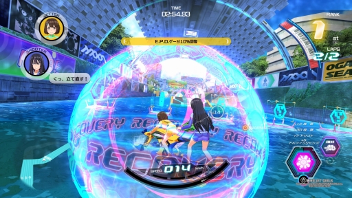 画像ギャラリー No.036のサムネイル画像 / 「神田川 JET GIRLS」を先行プレイ。本格的な水上ジェットレースと,健康的な魅力あふれる美少女たちの物語が楽しめる新作アクションレース