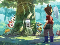 Switch用「妖怪ウォッチ1」，妖怪ウォッチを手に入れる直前のシーンを描いた新たなイメージイラストが公開
