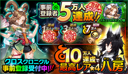 画像ギャラリー No.002のサムネイル画像 / 「クロスクロニクル」，ギフトコードが抽選で当たるTwitterキャンペーンを開催