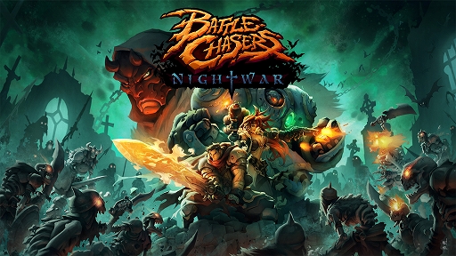 画像ギャラリー No.001のサムネイル画像 / PCやPS4で展開された「Battle Chasers: Nightwar(バトルチェイサーズ:ナイトウォー)」のスマホ版が本日リリースへ