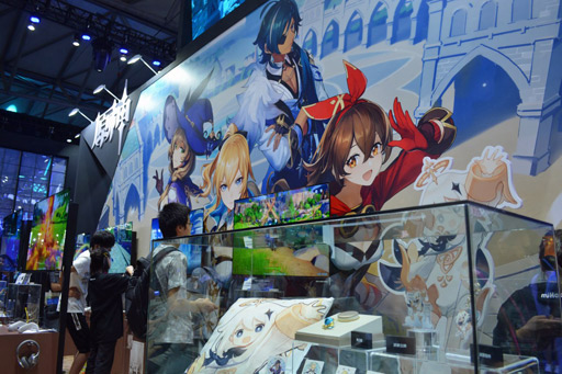 画像ギャラリー No.011のサムネイル画像 / ［CJ2019］可愛らしいグラフィックスが目を引くmiHoYoの最新作「原神」がプレイアブル出展。戦闘は4人のキャラを切り替えて戦う